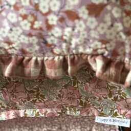 "Linen Cushion Made With Organic Liberty Fabric " - thumbnail 4
