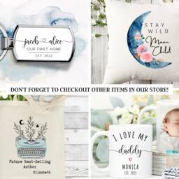 Our First Christmas Engaged, Personalised Ceramic Decoration, Ornament 2024, Personalized Ornament, 1st UK - thumbnail 2