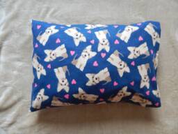 Puppies With Heart Colorful Pillow Case/ Newborn Toddler Children Kids Pillowcase/Girl's Case - thumbnail 1