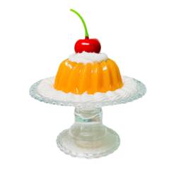 Extra Whipped Cream Mini Creamsicle Glitter Jelly Cake Fake Food Dopamine Decor Quirky Funky Kitschy Retro Pop Art - thumbnail 1
