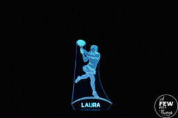 Personalised Tennis Led Night Light Sports Lamp, Birthday Gift - thumbnail 1