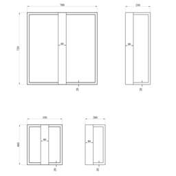 Metal Desk Legs, Dining Table Contemporary Kitchen Entyway Bench Bedroom Set Of 2, Ted 80.20 - thumbnail 3