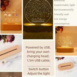 star Map Night Light, Personalized Special Day Constellation Map, Custom Anniversary Gift, Birthday The Day You Were Born - thumbnail 4