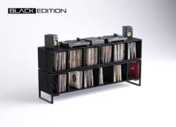 Vinyl Record Cabinet For Dj's Or Collectors - Storage Player Stand Technics Mixing Desk Dj Booth