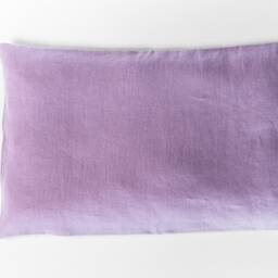 Linen Pillow Cover in Lilac - 100% Prewashed Flax Pillowcase - thumbnail 3