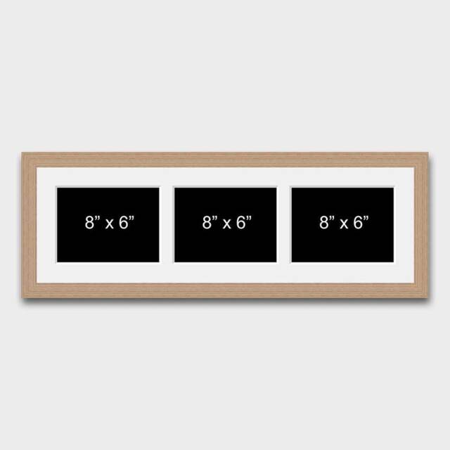 "Multi Photo Picture Frame - Holds 3 8"" X 6" - image 1