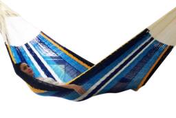 Cancun Hammock Made With Thick Nylon Thread - Traditional Mayan Hammocks Customs Taxes Included - thumbnail 1