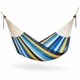 Cancun Hammock Made With Thick Nylon Thread - Traditional Mayan Hammocks Customs Taxes Included