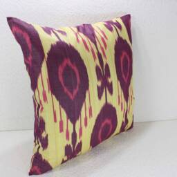 Hand Dyed Ikat Pillow Cover - thumbnail 2