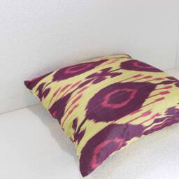 Hand Dyed Ikat Pillow Cover - thumbnail 3