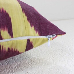Hand Dyed Ikat Pillow Cover - thumbnail 4