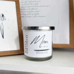 Personalised Mom/Mum Candle/ Custom/ Gift For Her Birthday Or Mother's Day/ Luxury Scented With Lid/ - thumbnail 2
