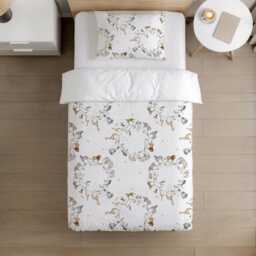 Bedding - Safari World, Duvet Cover Set, Fitted Sheets, Pillow Case, Modern Colourful Kids Bedding - thumbnail 2