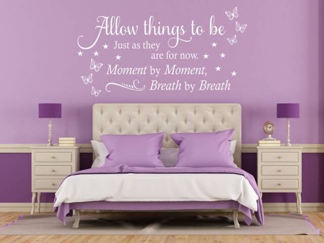 Motivational Wall Quote Decal Moment By Vinyl Art - image 1