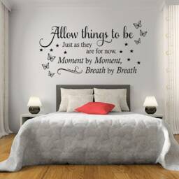 Motivational Wall Quote Decal Moment By Vinyl Art - thumbnail 3