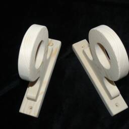 Circle Curtain Rod Brackets - thumbnail 4