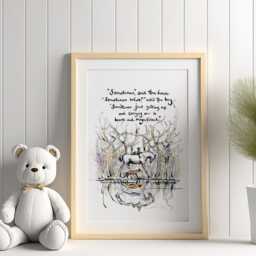Charlie Mackesy Print The Boy, Mole, Fox & Horse - Perfect For Kids Gift, Newborn Baby, Mental Health, Kids Christmas Gift - thumbnail 2