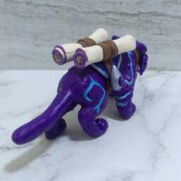 Cat - Game Themed Art Ellyonart Figure Brightpaw Companion Pet - thumbnail 2