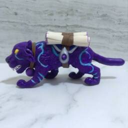 Cat - Game Themed Art Ellyonart Figure Brightpaw Companion Pet - thumbnail 3