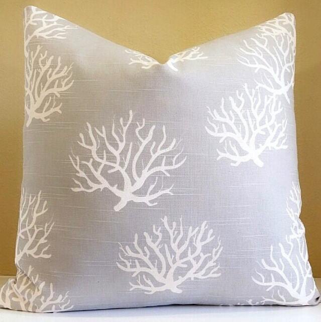 Beach Home Decor - Driftwood Grey Pillow Cover Customize Your Pillow Cover Nautical Decorations Coastal Living