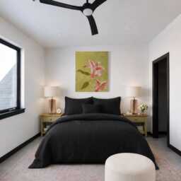 Black Waffle 100% Cotton Duvet Cover Set - thumbnail 2