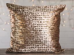 Velvet With Bronze Flecks Pillow - thumbnail 1