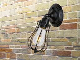 Industrial Lighting Cage Sconce Wall Light Hallway Wall Bathroom Light Fixture Corridor Bedroom