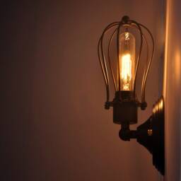 Industrial Lighting Cage Sconce Wall Light Hallway Wall Bathroom Light Fixture Corridor Bedroom - thumbnail 2