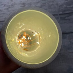 Light Up Robin Vase, With Charm - Decouoage, Gifts, Xmas Robins Appear When Loved Ones Are Near - thumbnail 2