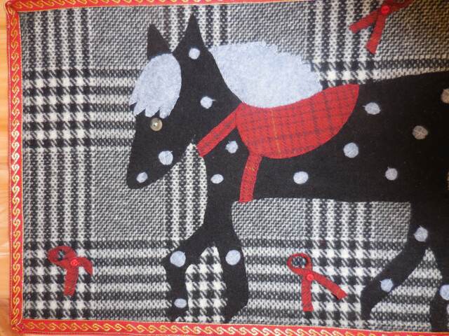 Polka Dot Prance Wall Hanging - image 1