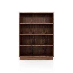 Mid-Century Bookcase Made Of Walnut Vaneer - Livlo O-R03