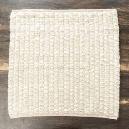 Hand Woven , Handmade Carpet Modern Style New Zealand Wool Indoor Rug. Entryway Or Runner Off White - Therugbasket - thumbnail 4