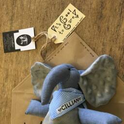 Elephant Teddy Rattle Foreverfriend - thumbnail 4