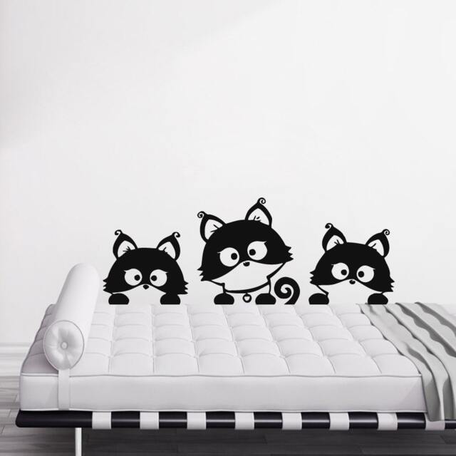 Wall Decals Cats Decal Vinyl Sticker Art Home Decor Mural Bedroom Nursery Ms426 - image 1