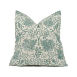 William Morris - Grapevine Sage Traditional English Floral Cushion Cover Handmade Throw Pillow Designer Home D??cor - thumbnail 1