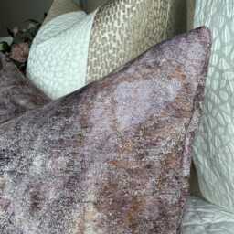 Luxury Pillow Cover, Rectangle Pink Purple Cushion Double Sided, Sofa Bed Cover - thumbnail 2