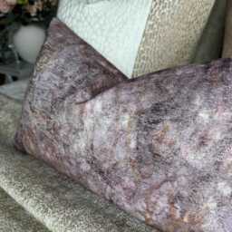 Luxury Pillow Cover, Rectangle Pink Purple Cushion Double Sided, Sofa Bed Cover - thumbnail 4