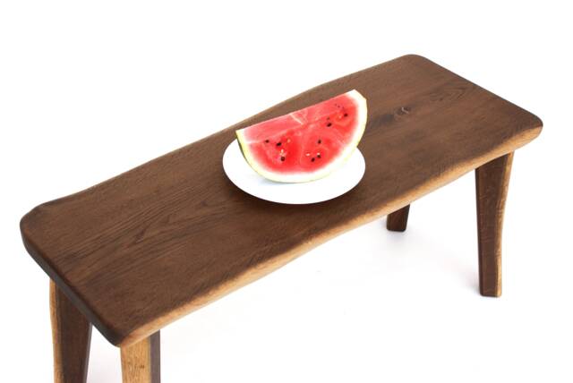 Live Edge Coffee Table, Tisch, Tavola, Bio Furniture, Waney Edge, Natural Fumed Oak - image 1