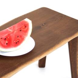 Live Edge Coffee Table, Tisch, Tavola, Bio Furniture, Waney Edge, Natural Fumed Oak - thumbnail 2