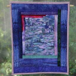 Japanese Landscape Wall Hanging - thumbnail 2