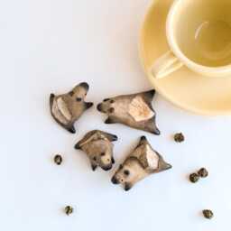 Capybara Tea Pet Picture Jasper Essential Oil Diffuser Figurine - thumbnail 2