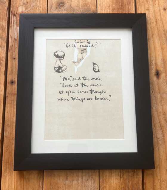 Framed Print From Always Remember - The Boy Mole Fox, Horse & The Storm By Charlie Mackesy