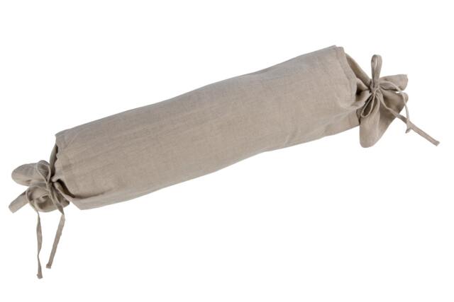 Linen Bolster Cover - Roller Pillow Cover Massage Daybed Bolster Natural Sofa - image 1