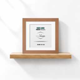 Black Pine Beech Square Photo Frame With White Mount A1 A2 A3 A4 A5 Picture Poster Gallery Wall Art Home Display Nursery Decor