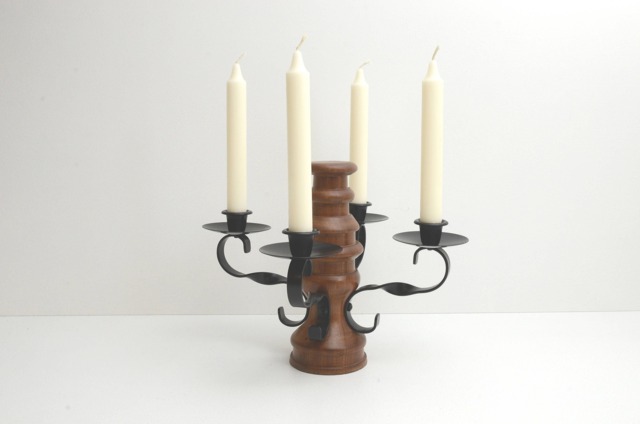 Unique 4 Candlestick Holder, Candelabra - image 1