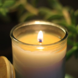 Recycled Glass Soy Candle 16Oz Vermont Cottage Candle With Cork Lid - thumbnail 2