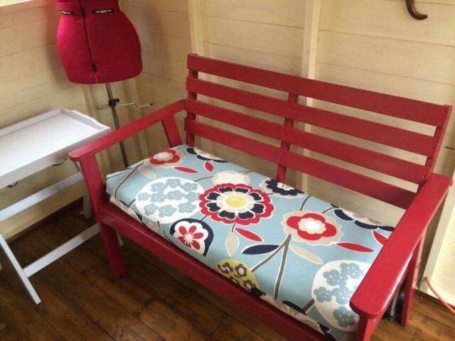 Custom Bench Cushion, Boxed Pad, Dining Made To Measure, Bespoke Sizes, Kitchen Request Quote For Price - image 1