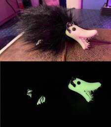 Opossum Friend - Glow in The Dark - thumbnail 1