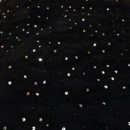 Moroccan Black Handira Wedding Blanket With Sequins - Handmade Berber Blanket, Includes 2 Free Matching Pillows Boho Bedspread Decor - thumbnail 3