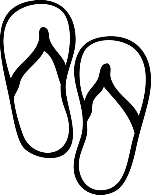 Flip Flops - Sandals Printable Wall Art